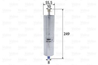 Valeo Kraftstofffilter 587079 FüR Audi Porsche