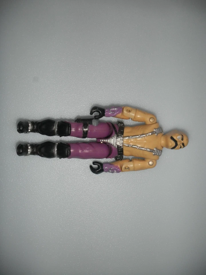 Figura Cobra Dr Mindbender 1986 G.I. GI Joe 3.75 ARAH *Pistola de color incorrecta completa Foto 3 de 4