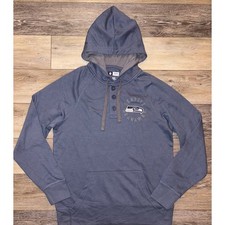 NWOT Men's Seattle Seahawks NFL Team Apparel Hoodie - Medium - Blueish Gray