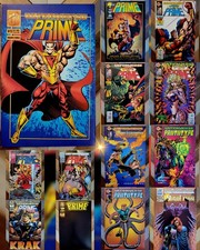 Ultraverse Lot of 13: Prime Vol 1-2 Annual + Prototype, Solution (Malibu 1995)