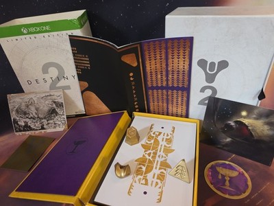 Destiny 2: limited Edition Xbox One 2017 Limited Not Complete, NO DISC.