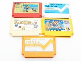 Sharp Twin Famicom AN-500R Red/Black | New Belt | Fully Tested 5 Games