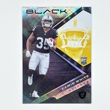 2022 Panini Black Gold Zamir White RC /5 #133 Las Vegas Raiders