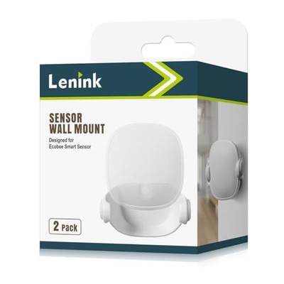  Wall Mount Compatible with Ecobee Smart Sensor, 2 Pack Smart Sensor Wall 