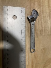 Vintage J.H. Williams & Co Superjustable 4" Crescent Adjustable Wrench - USA