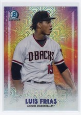 2021 Bowman Chrome Luis Frias Dawn of Glory Mojo Insert Dbacks