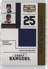 2005 Donruss Prime Patches Past & Present Swatch /150 Rafael Palmeiro #PP-6 0zv5