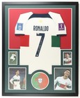 Cristiano Ronaldo Signed Autographed Jersey Framed Portugal 
