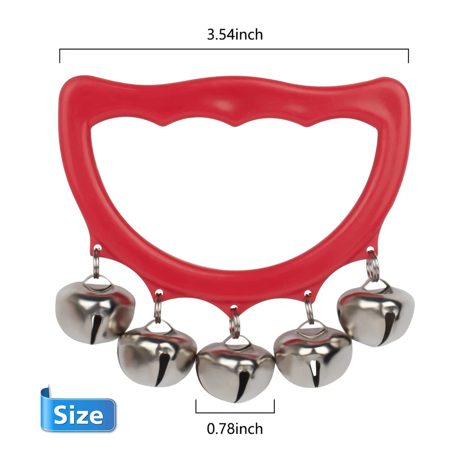 Jingle Bells, 24 Pçs Sinos de Mão de Natal Jingle Bells, Música Colorida... - Imagem 3 de 4