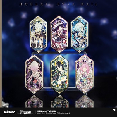 miHoYo Honkai: Star Rail Badge As I've Written Pins Official Goods Emblem Ver.1