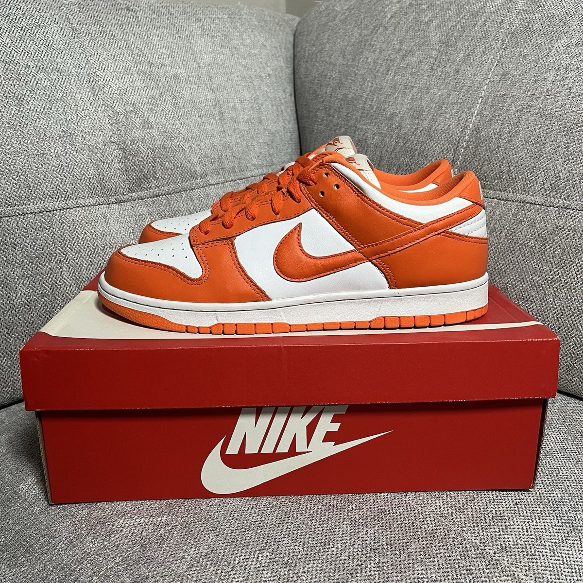 Nike Dunk Low SP Syracuse Orange Blaze Size 10.5 DS | eBay