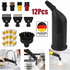 Set 12 accessori per pulitore a vapore Kärcher Easyfix SC1 SC2 SC3 SC4 SC5 spazzola rotonda
