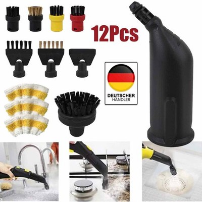 12er-Set Zubehör Für Kärcher Dampfreiniger Easyfix SC1 SC2 SC3 SC4 SC5 Rundbürst