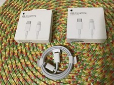 genuine Apple USB-C to lightning cable 1m A2561, lot of 3, NEW