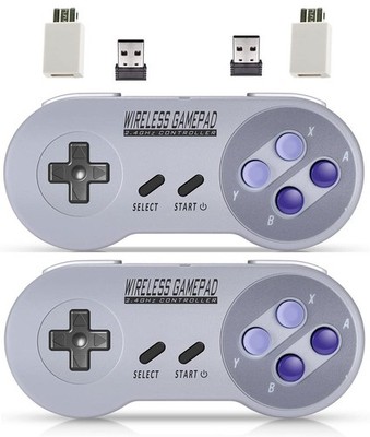 Wireless Controller for PC, Gamepad with USB Wireless Receiver Compatible wit...