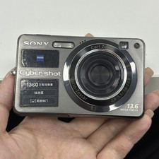 Sony Cyber-shot DSC-W300 Digital Camera With SD Card Charger Battery