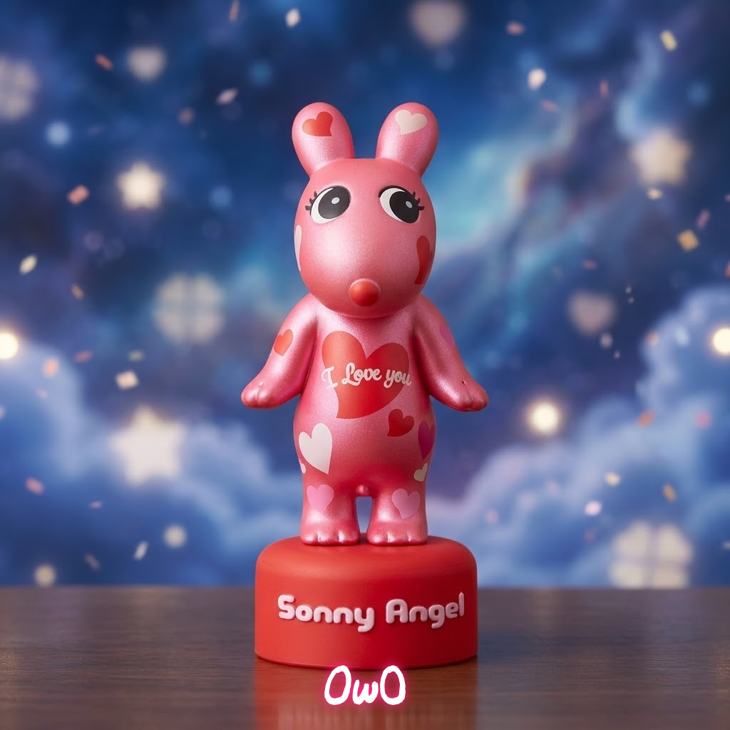 Sonny Angel 15th Anniversary Heart Robby Secret Figure Rare 2019