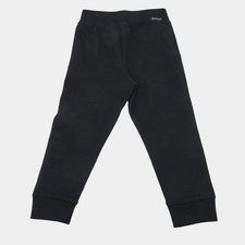 Moncler Black Cotton Knit Jogger Pants 4 Years