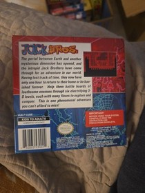 Jack Bros (Nintendo Virtual Boy) + Manual, Box, Inserts