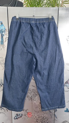COTTON TRADERS Ladies Crop jegging pedal pushers Stretch Casual PLUS size 20 XL - Picture 4 of 9
