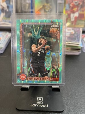 2025-26 Topps Chrome Update - Cade Cunningham Aqua Raywave Refractor /199