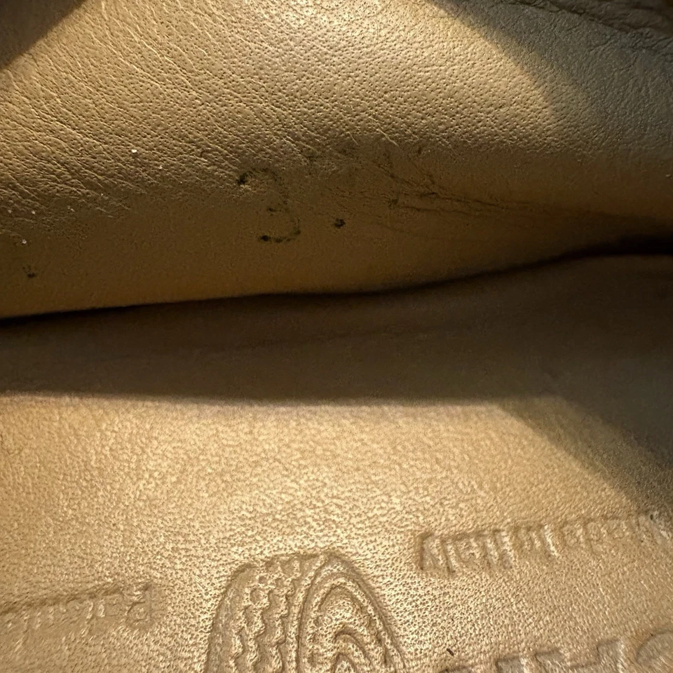 Mocasín de conducción The Original Car Shoe para mujer talla 37,5/7 de cuero azul con tacón Foto 2 de 4