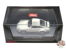 Schuco Diecast Car 1/43 Porsche 911 Carrera 2.8 RSR White x Red [450371000]
