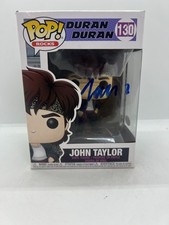 John Taylor Signed Autographed Funko Pop Duran Duran #130 ACOA