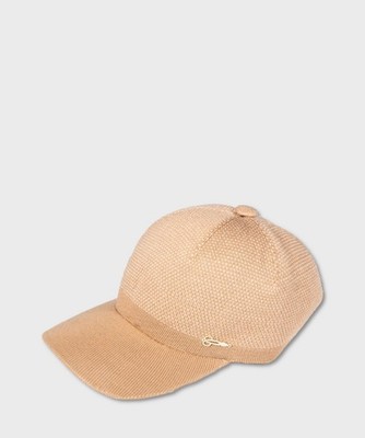 Catarzi Perth Baseballmütze aus Wolle, Camel AI25CAT35.CAMMEL