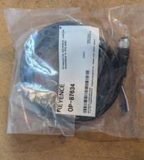 Keyence OP-87634 Standard Quick Disconnect Cable M12, 4-pin, 2m length