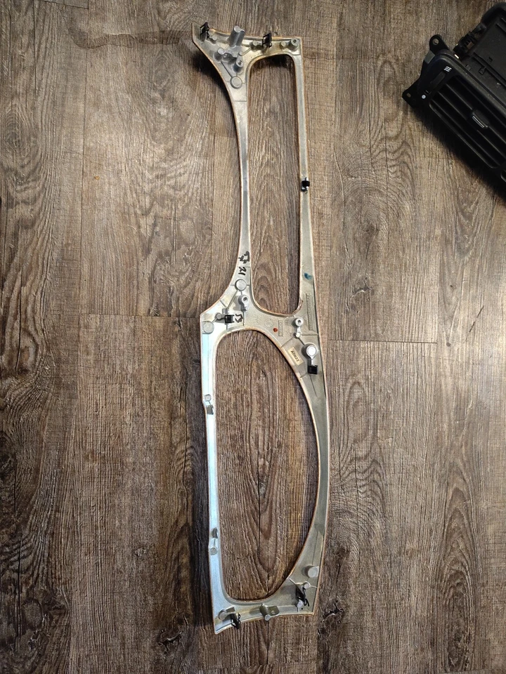 Jaguar X Type 2002 2003 2004 2005 2006 2007 2008 tablero central moldura madera Foto 2 de 4