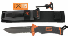 GERBER Bear Grylls ULTIMATE Survival Knife Partially Serrated or Plain Edge