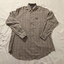 Faconnable Men’s Button Down Oxford Shirt Size M -Made In USA Designed In France