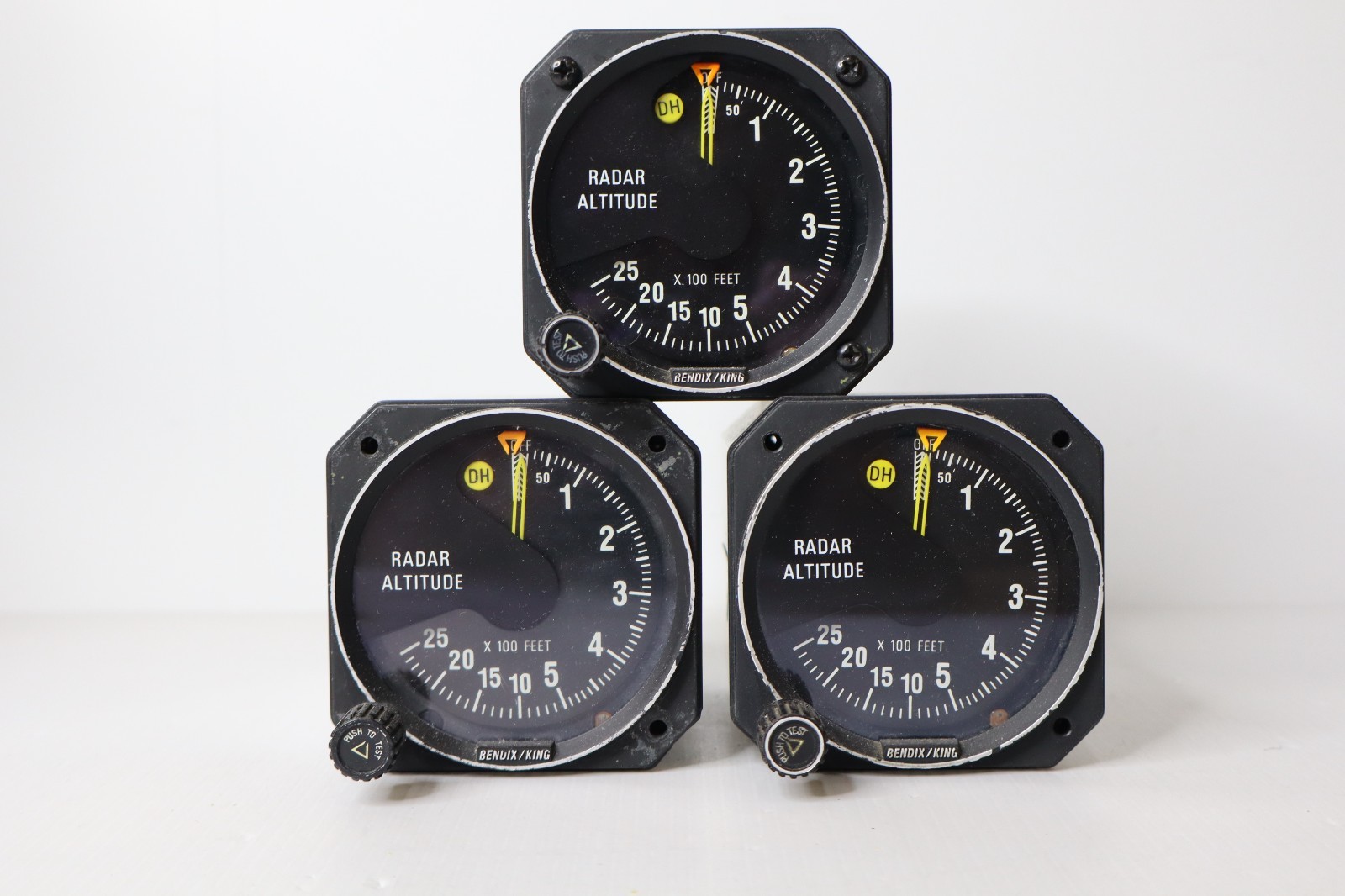 Bendix King KI 250 Radar Altimeter Indicator 066-3054-01 FAA 8130 Form (3 Avail)