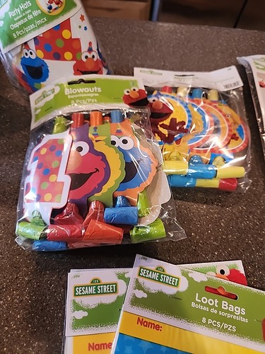 Elmo First Birthday Party Supplies - Bild 12 von 15