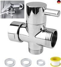 3 Wege Ventil G3/4 Zoll, Umschaltventil Dusche, 3 Wege Umschaltventil Massives