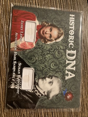 Susan B Anthony and Janet Leigh Dual Hair Sample /44