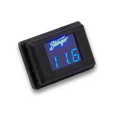 Stinger Pro SVMB 12v Voltmeter 3-Digit Blue LED Voltage Meter Display Gauge