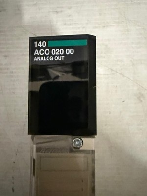 SCHNEIDER TSX QUANTUM ANALOG OUTPUT MODULE 4 CHANNEL MODEL 140 ACO 020 00