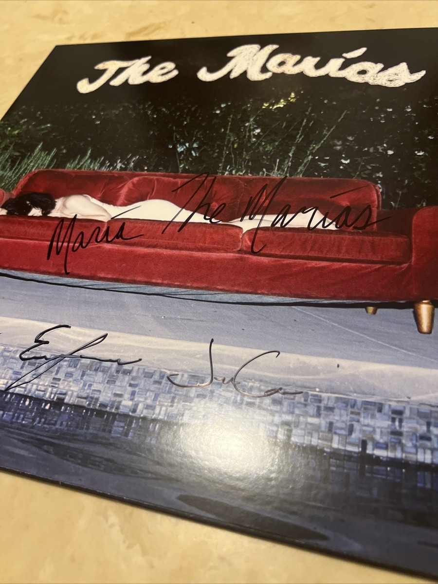 SIGNED The marias -Superclean vol 1 and 2 record vinyl autographed
