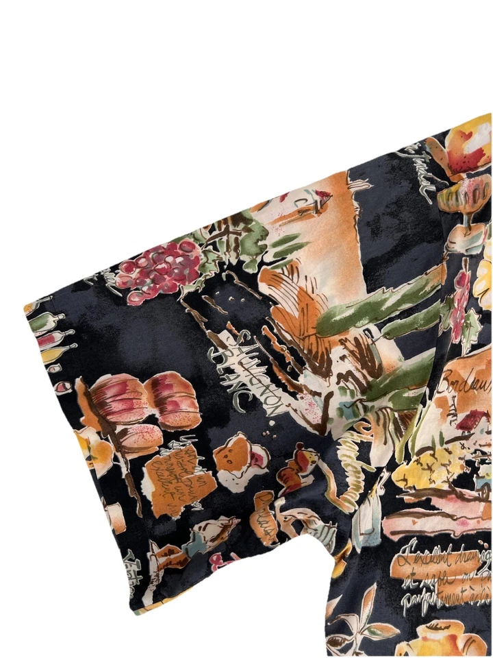 Camisa Hawaiana De Colección Kahala John Severson Para Hombres XL Bebidas Cóctel Vino Aloha Foto 3 de 4