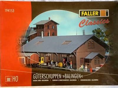  Faller 194153 H0/1:87 Güterschuppen ''Balingen'' - NEU/OVP (EEE12-18S10)