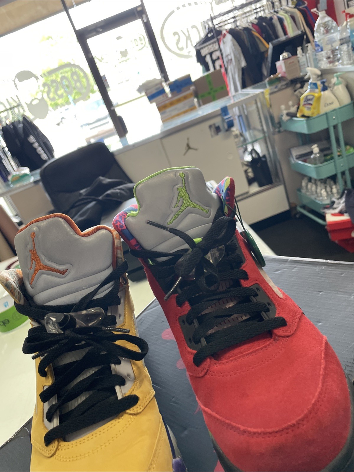 SAOLA Jordan 5 Retro SE What The 2020 CZ5725 700 Uomo Us TG5