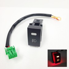 Push Button Onoff Switch Plug Wire For 03 04 05 Mazda6 Sedan Fog Light Red Push Button Onoff Switch Plug Wire For 03 04 05 Mazda6 Sedan Fog Light Red