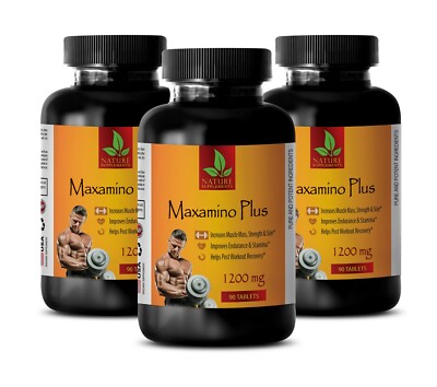 Fat Burner Pills - MAXAMINO PLUS 1200 - Better Recovery 3B 270Tabs