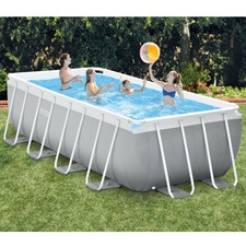Intex Rectangular Prism Frame Pool Set 4.88m x 2.44m x 1.07m #26792
