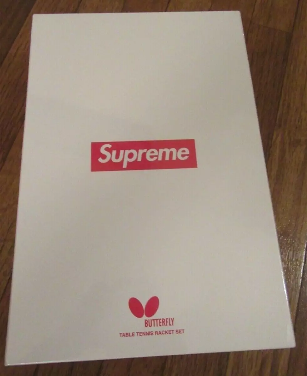 Supreme Butterfly Table Tennis Racket Set Checkerboard FW19 Supreme New  York NIB