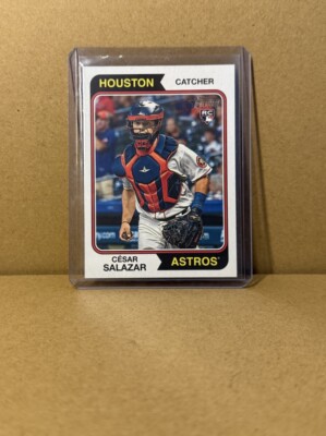 2023 Topps Heritage High Number - #655 Cesar Salazar (RC)