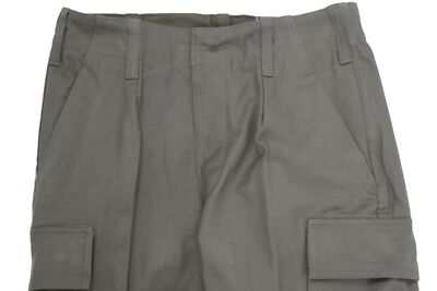 German Bundeswehr Moleskin Gray Military Pants Trousers Army Olive