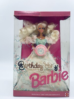 Barbie 1992 Birthday Party Made in Malaysia x